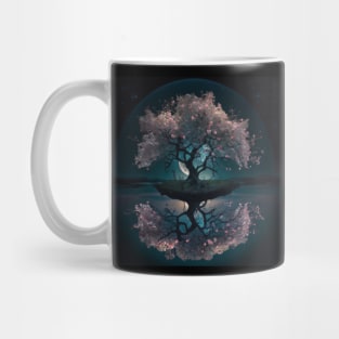 Tree of Life - Reflecting Cherry Blossom Mug